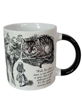Alice in Wonderland Disappearing Cheshire Cat Mug Unemployed Philosophers 2015